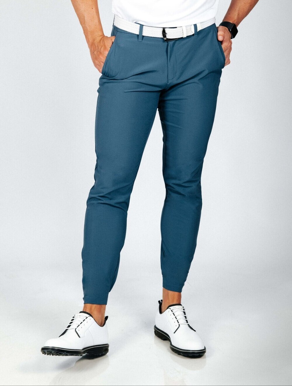 Primo The Primo Golf Jogger In Slate Blue Size 31 Short